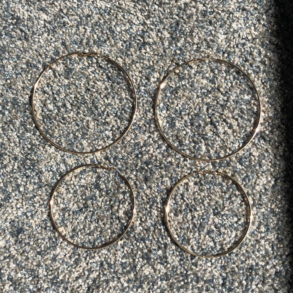 Hoop earrings